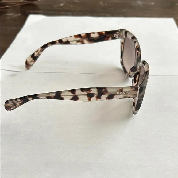 Prada Brown Tortoise Women's Sunglasses - Picture 5 of 11